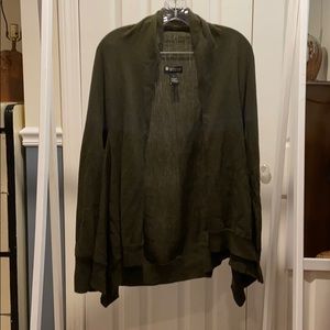 Valerie Bertinelli shrug cardigan sweater